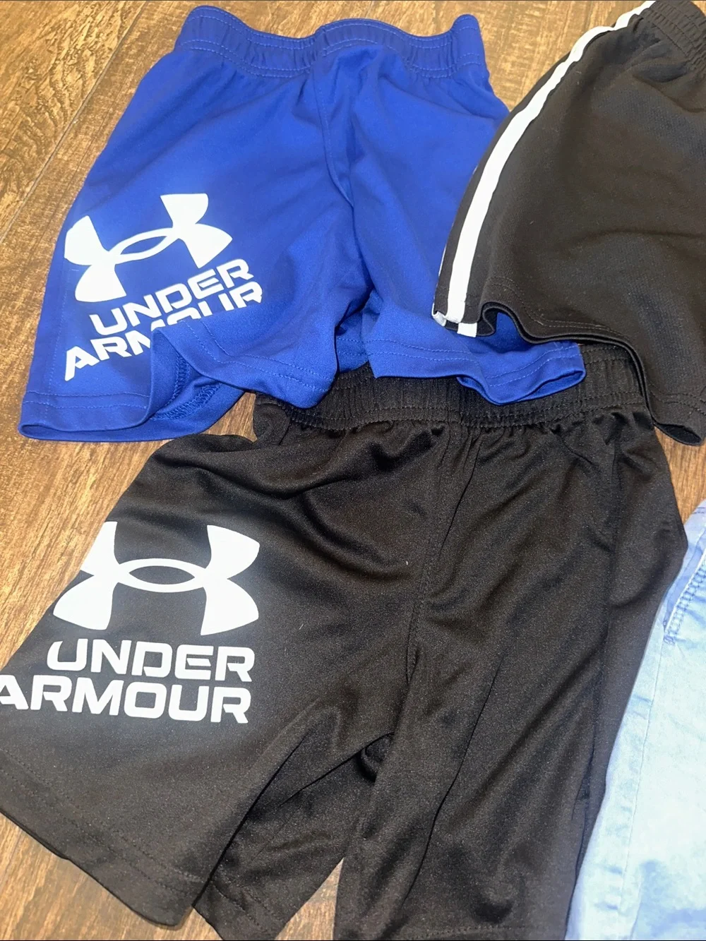 Boys size 4t shorts bundle. Under armour, adidas, osh kosh - Picture 2 of 4